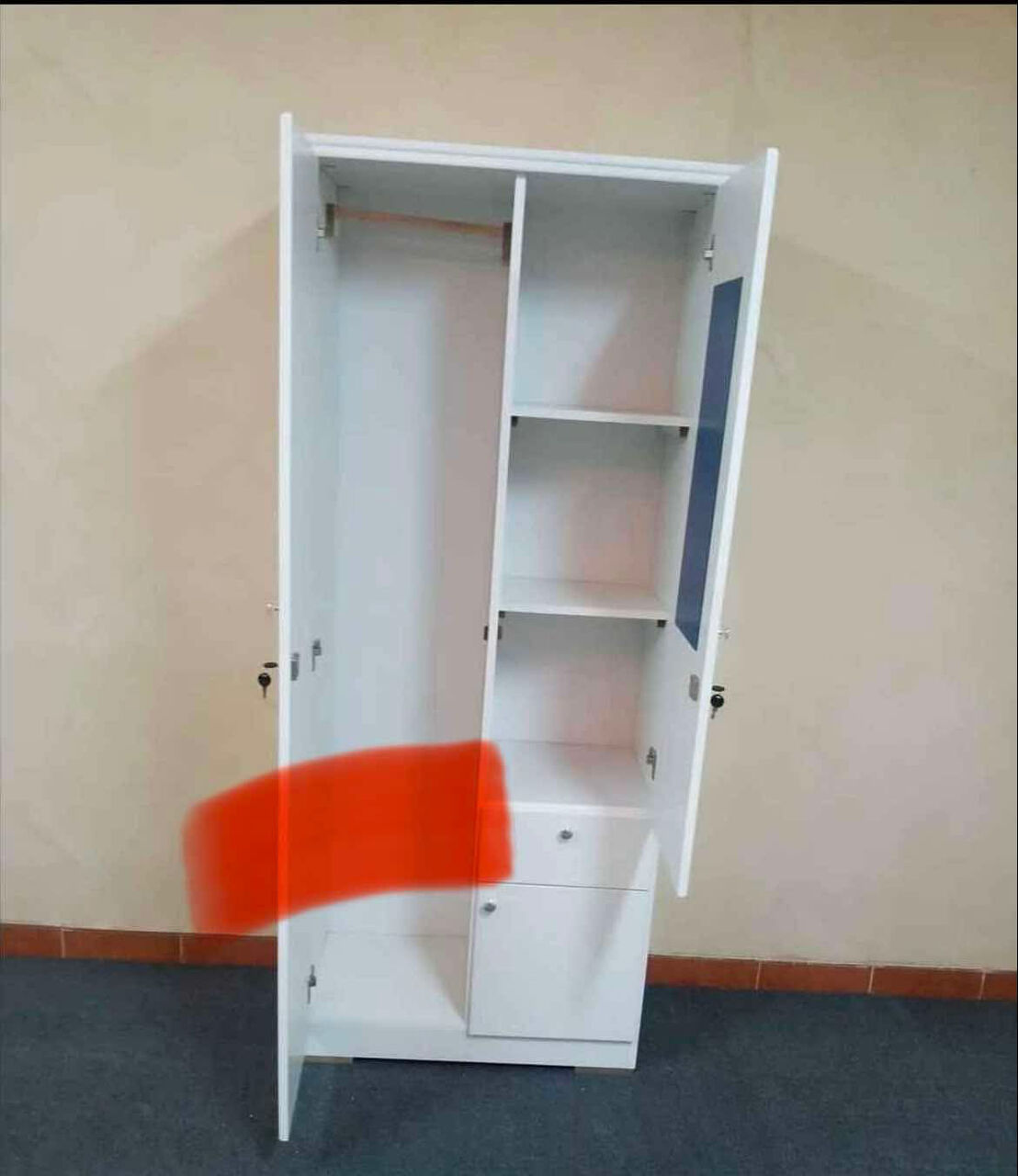 Riyadh, Furniture, SAR 270,  New Cupboard - Bought Date 15 Aug 2026
