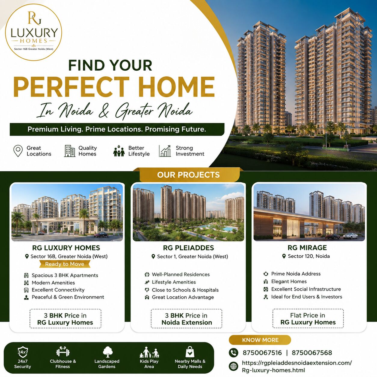 Greater Noida, Real Estate, Discover Comfortable Living Options In Noida & Greater Noida