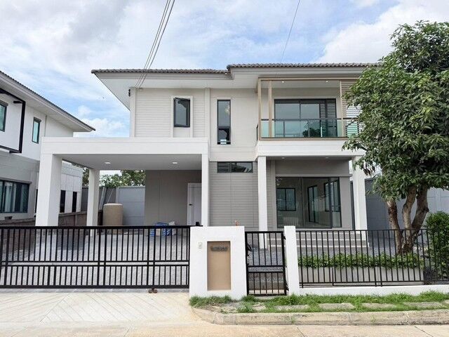 Bangkok, Real Estate For Sale, THB 5290000,  3 BR,  58 Sq. Feet,  2-storey Detached House For Sale, Corner House, 57.9 Sq M., Saransiri Village,
