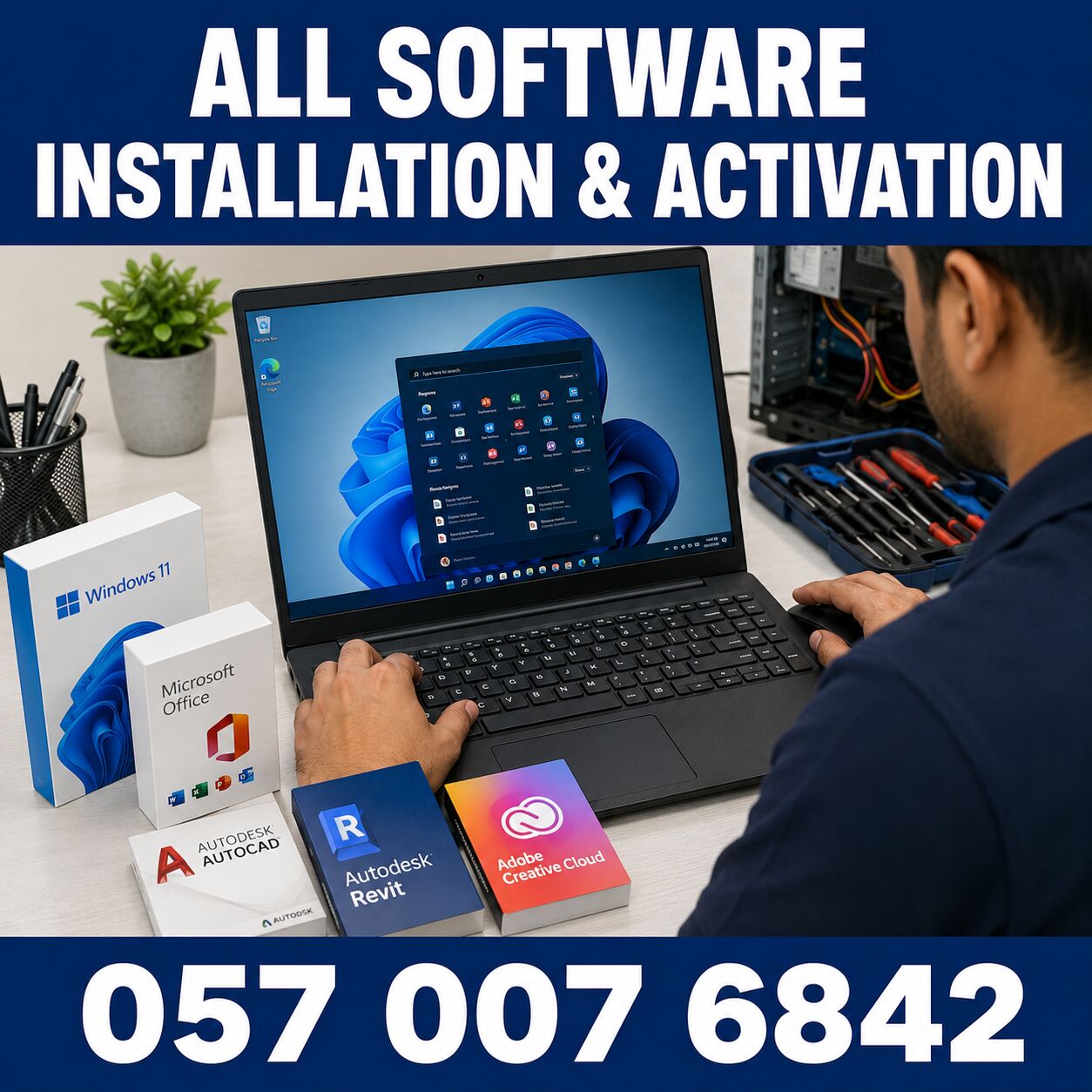 Al Yarmouk, Software Development, 🟦🟦 ALL SOFTWARES INSTALLATION & ACTIVATION | RIYADH | 057 007 6842 🟦🟦