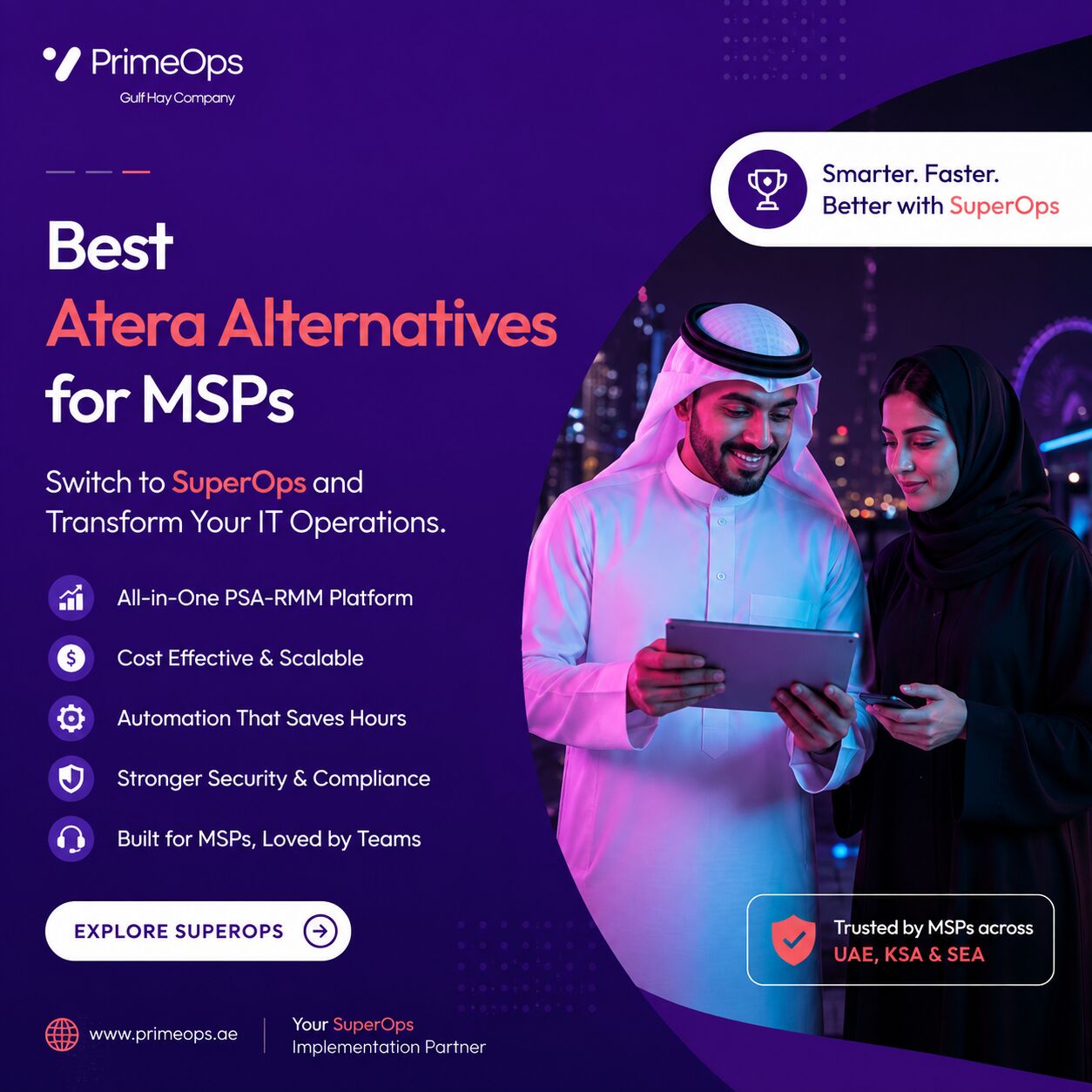 Dubai, Business, Atera Alternative For MSPs In Saudi Arabia, UAE & Southeast Asia