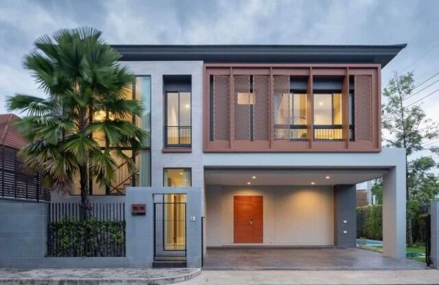 Bangkok, Villas, THB 80000,  79 Sq. Feet,  Luxury Pool Villa For Rent 80,000 Baht/month, Palm Spring #Privato #Hang Dong