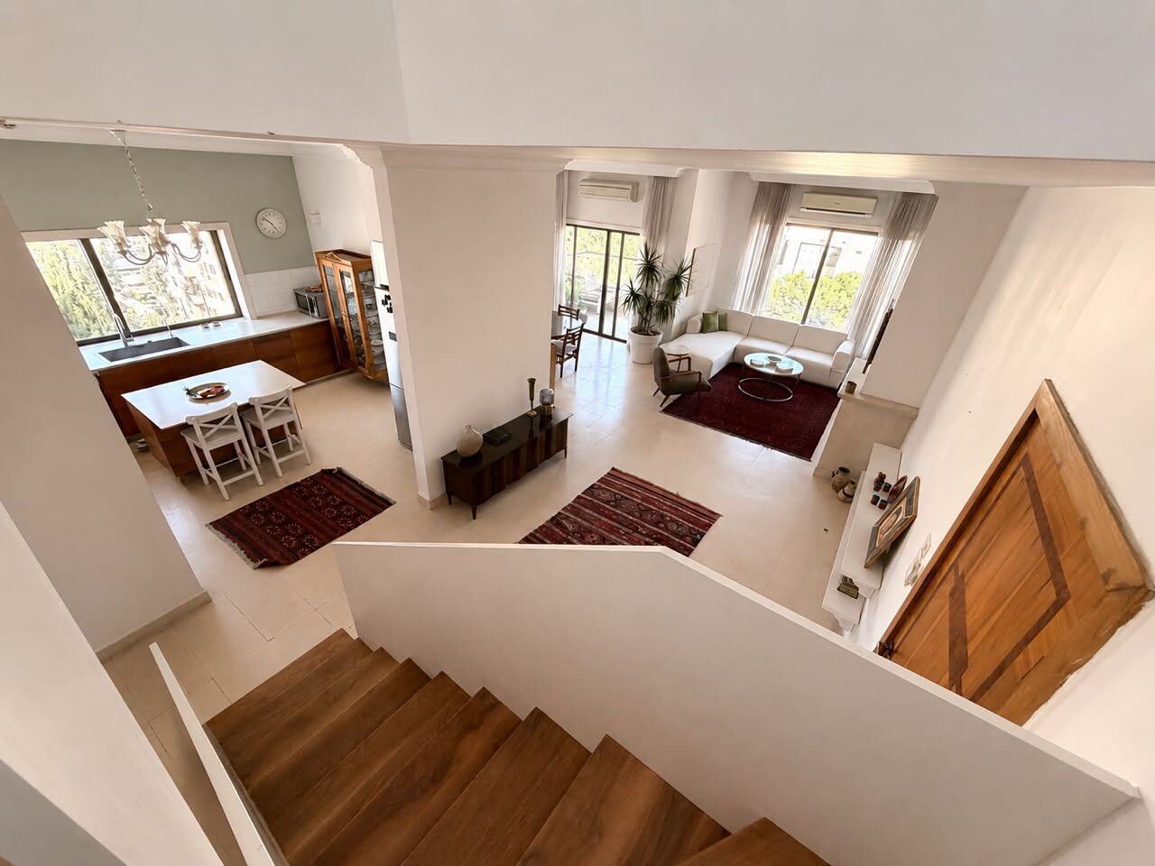 Amman, Apartments, Flats, Houses & Villas, JOD 24000/month,  Furnished,  3 BR,  Furnished Duplex For Rent | Jabal El Lweibd