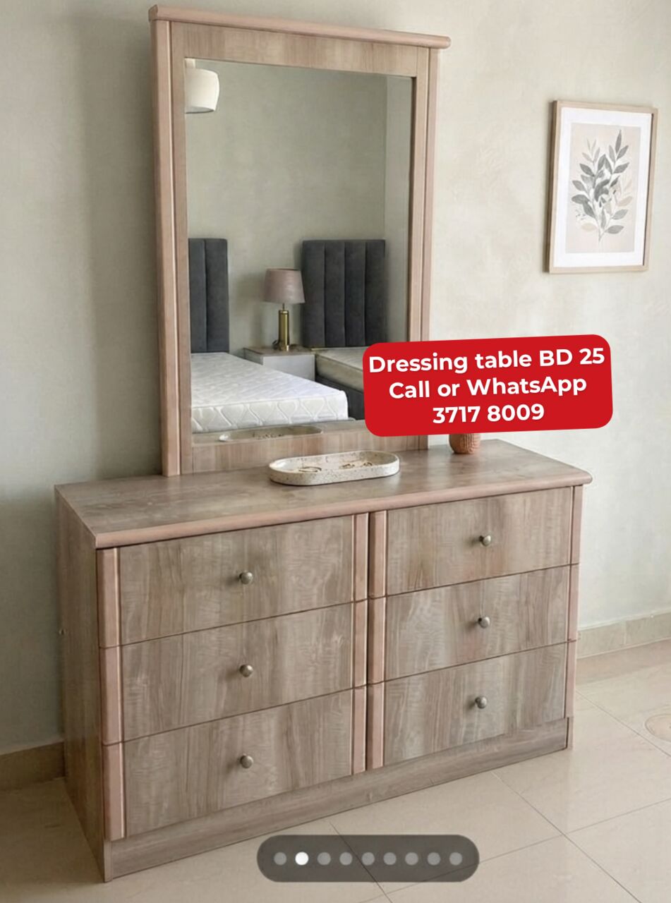 Manama, Furniture, BHD 25,  @@Dressing Table In Good Condition For Sale With Delivery