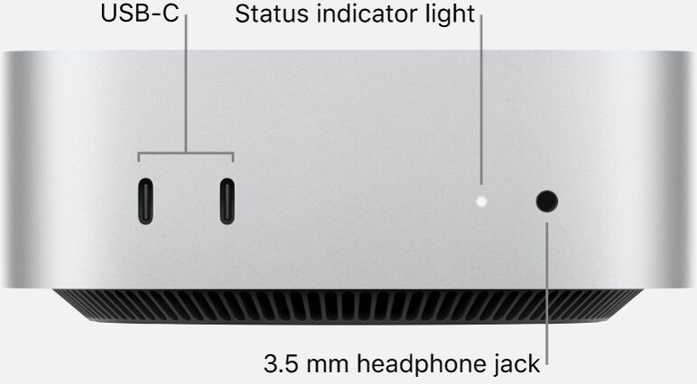 Riyadh, Computers, SAR 2999,  Mac Mini M4 16GB 256GB CPU:10core GPU:10Core 2024