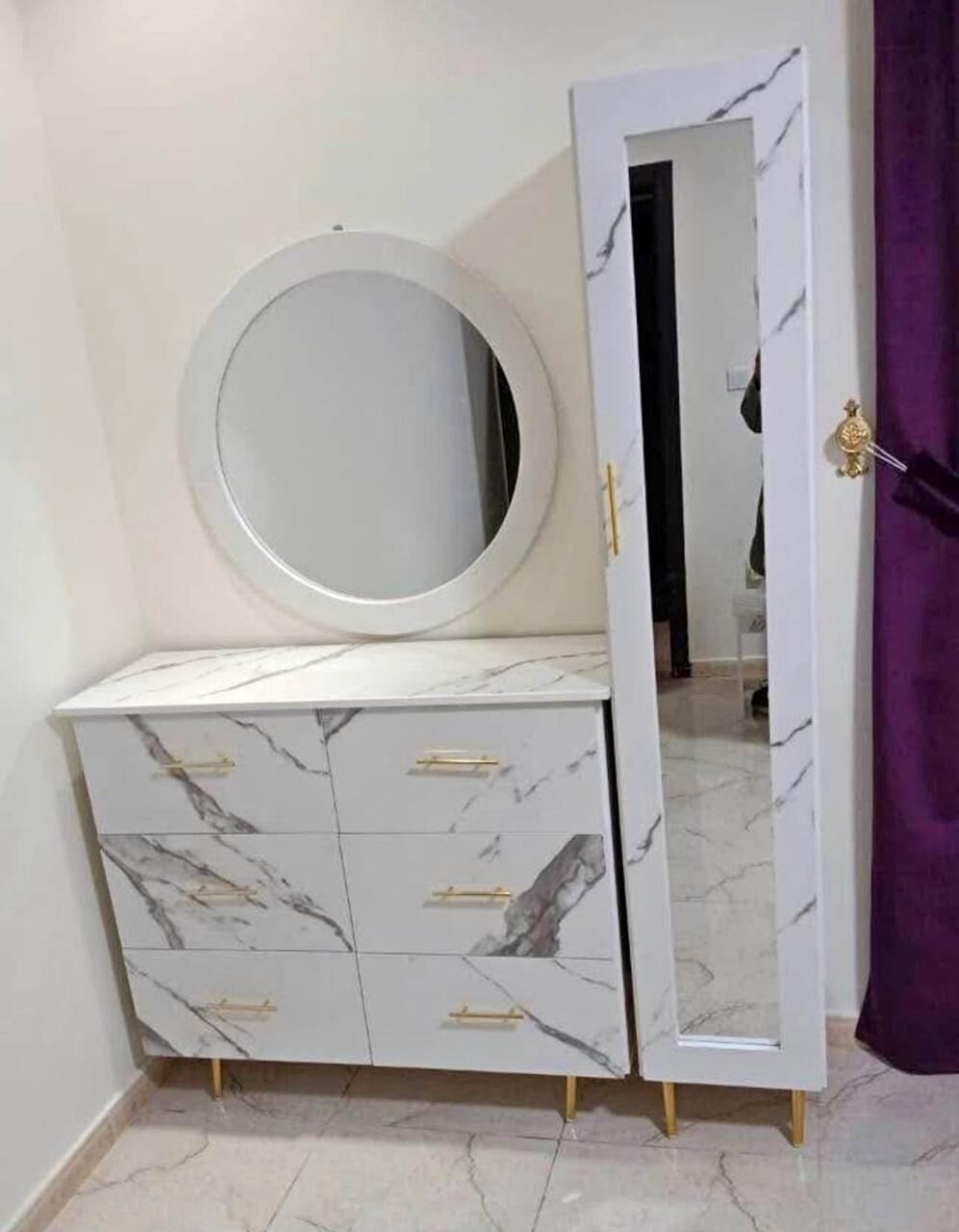 Jeddah, Furniture, SAR 11,  New Best Quality Medium Size Bed And Bedroom Set Available For Sale
