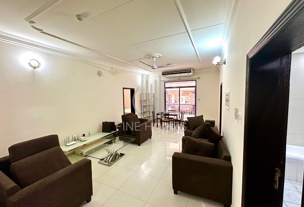 Juffair, Apartments, Flats, Houses & Villas, BHD 300/month,  Furnished,  2 BR,  FURNISHED 2BHK APARTMENT | WITH SECURITY | PARKING