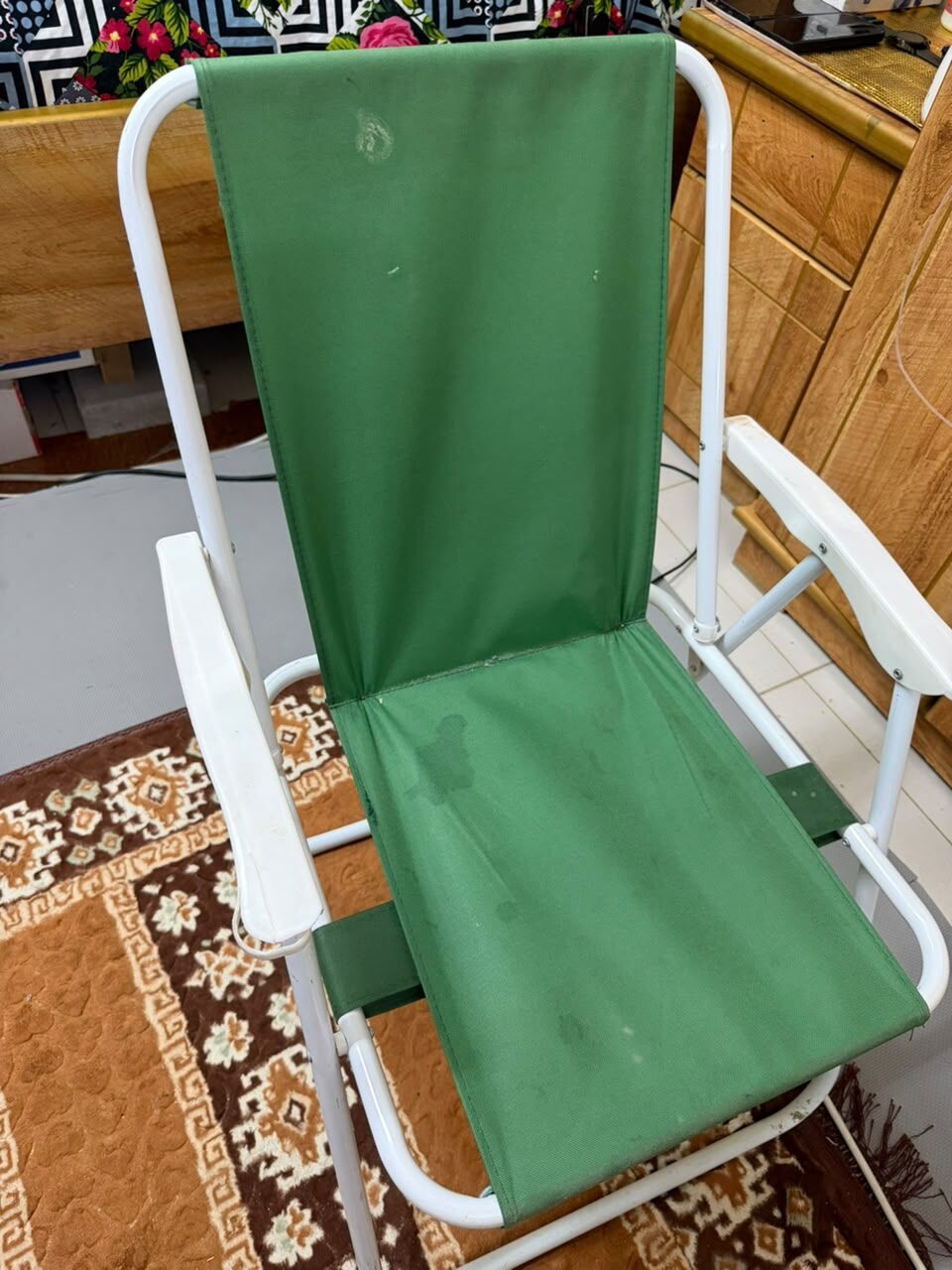 Al Jaradiyah, Household Items, SAR 100,  URGENT SALE &mdash; BABY STROLLER + GREEN CHAIR + BED