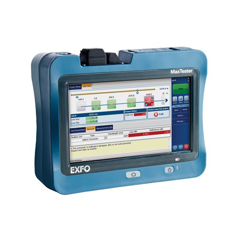Jeddah, Technical, OTDR EXFO MAXTESTER 730D  PROFESSIONAL OTDR FIBER TESTER  AVAILABLE ON RENT