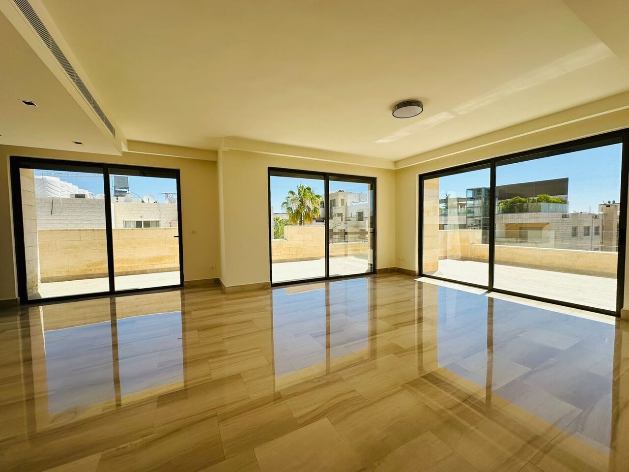 Abdoun, Apartments, Flats, Houses & Villas, JOD 35000/year,  3 BR,  220 Sq. Meter,  Rooftop Apartment For Rent