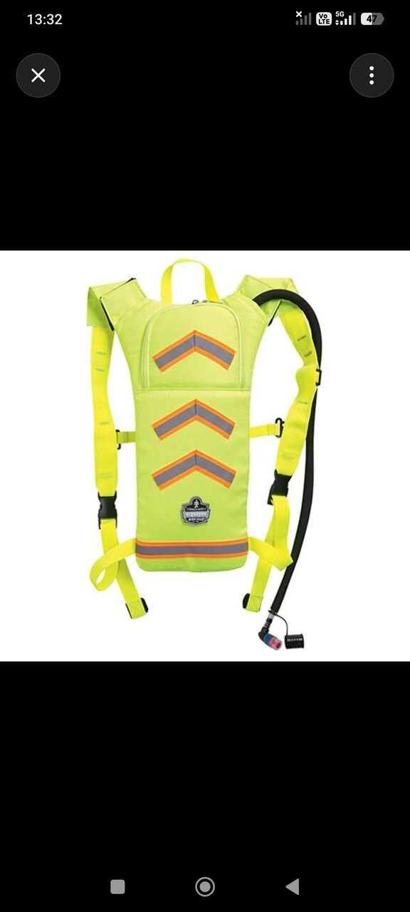 Adliya, Bicycles, BHD 15,  Ergodyne Chill 5155 Low-Profile Hydration Pack &ndash; 2 Liter, Hi-Vis Lime. R