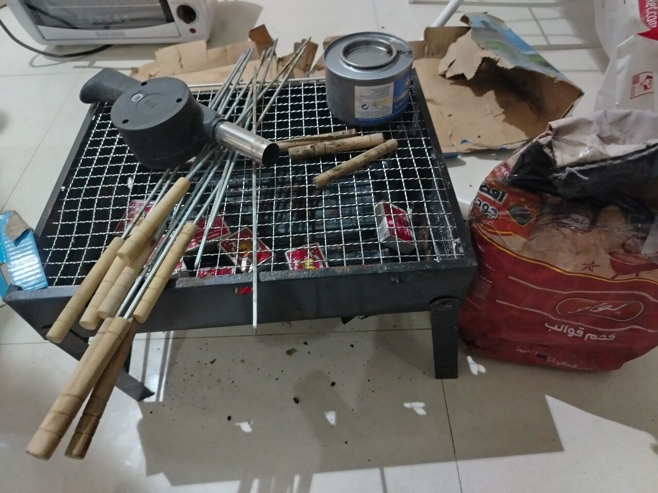 Riyadh, Appliances, SAR 170,  Iron Stand With Oven And Borne Fire Material