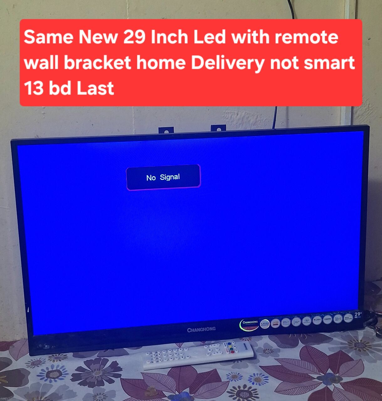Manama, Appliances, BHD 12,  Led 29 Inch New Condition With Wall Bracket Remote 12 Bd Msg 3670 8372 Wts Ap