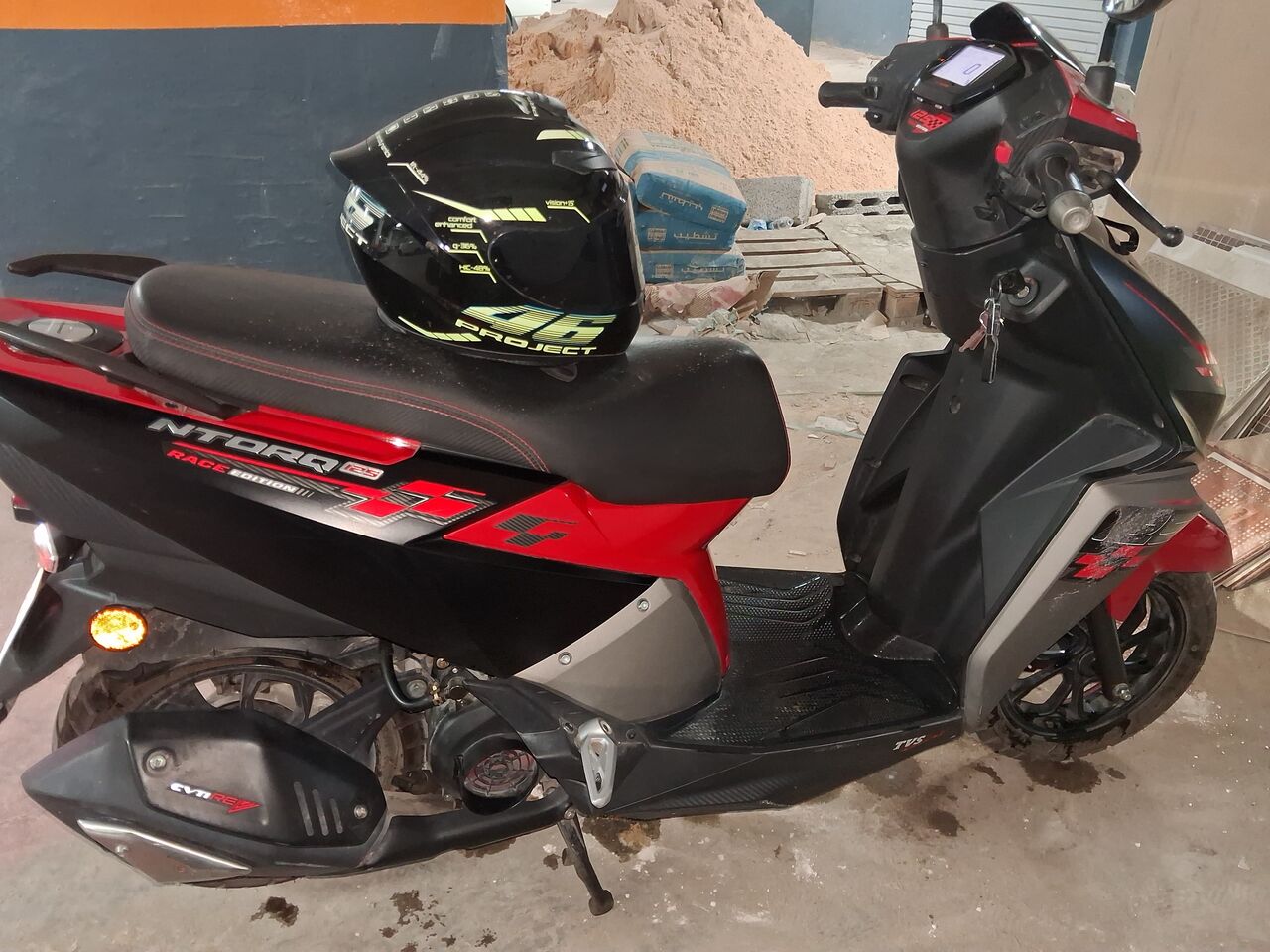 Riyadh, Vehicles, Cars & Trucks , SAR 4000,  TVS NTORQ 125,  2023,  Automatic,  17123 KM,  Motorcycle