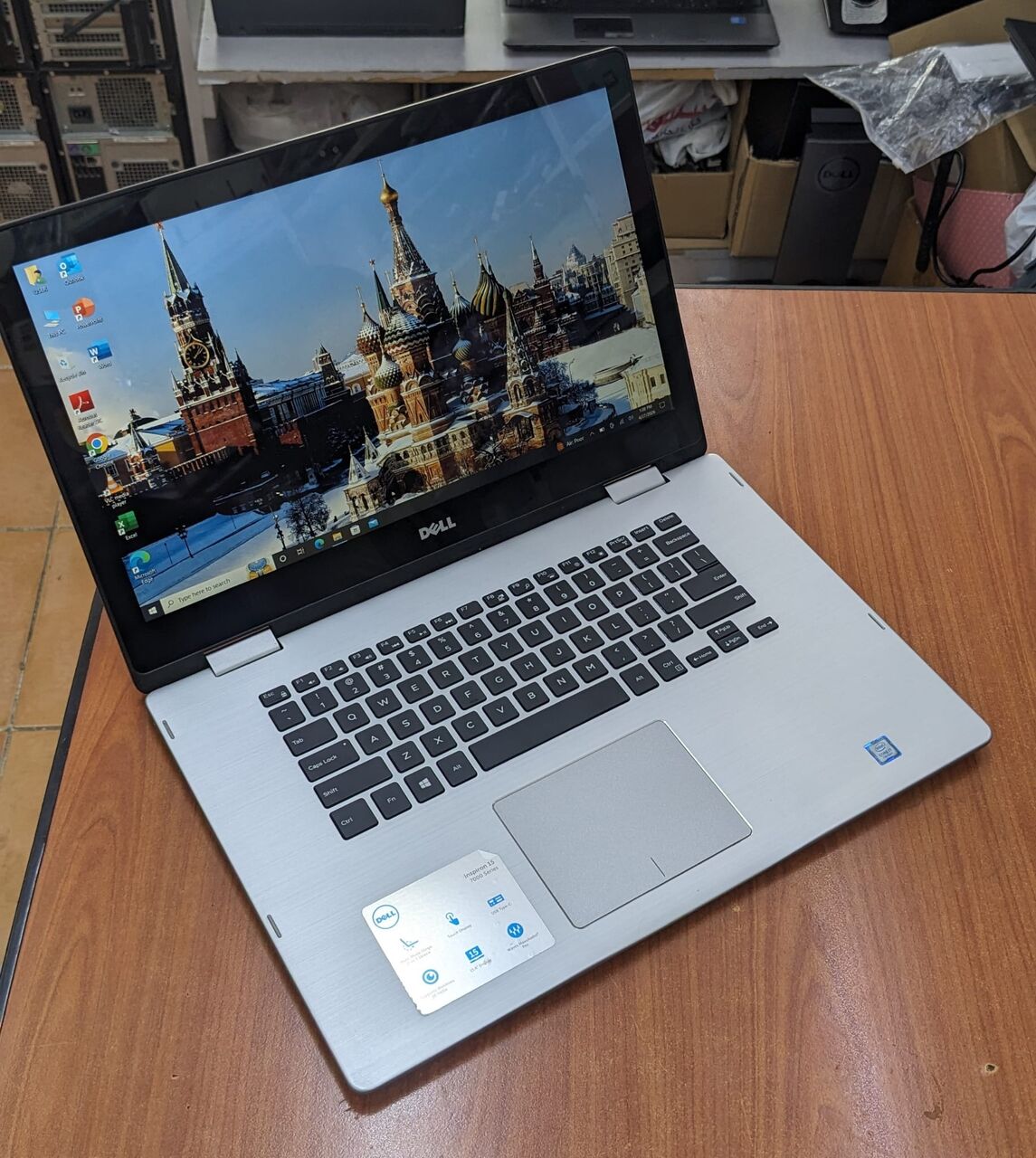 Manama, Computers, BHD 108,  DELL Core I7 2in1 Touch Laptop+Tablet 15.6" FHD Display SSD 35x Fast Free Laptop Bag,Mouse