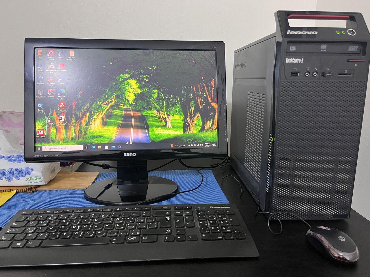 Umm Al Hamam, Computers, SAR 600,  Lenovo I3 Desktop With Monitor