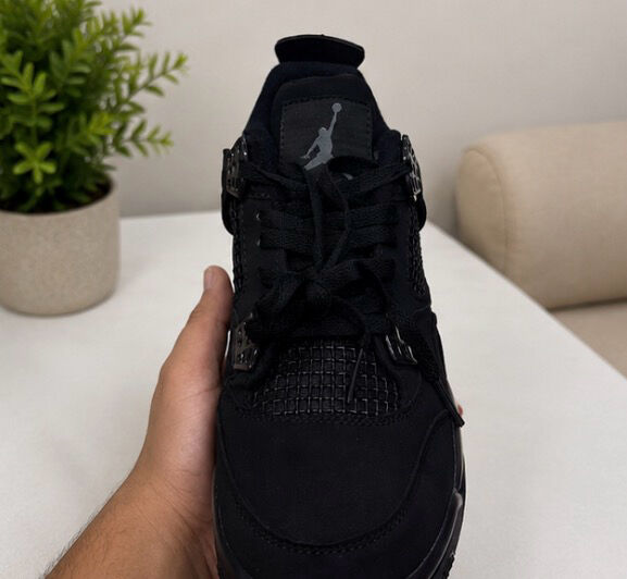 Al Iskan, Clothing & Accessories, SAR 299,  JORDAN 4 BLACK - Premium Quality | All Sizes FOR WHATSAPP:::  +923341530289