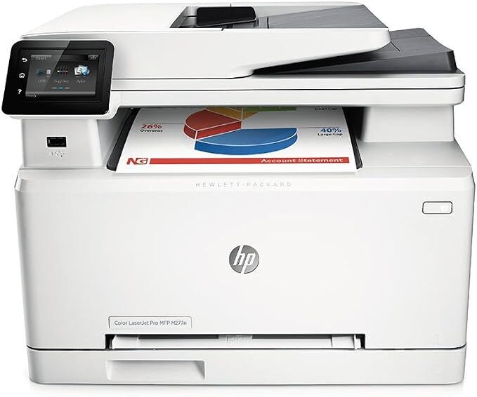 Dammam, Electronics, SAR 2000,  HP MFP M277n LaserJet Pro Multifunction Color Printer With Cartridge