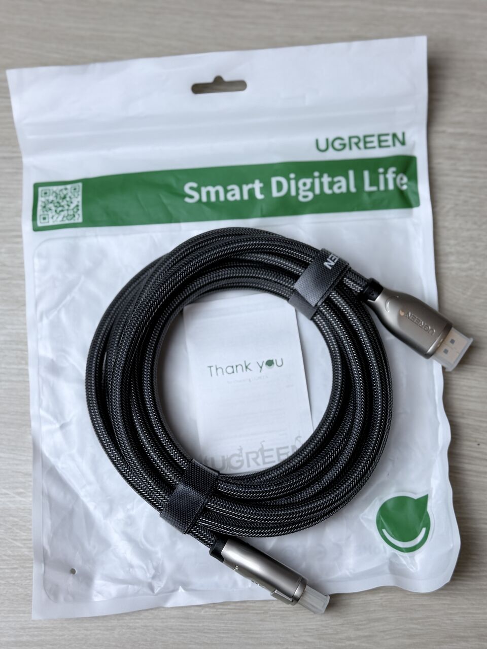 Dammam, Computers, SAR 75,  UGREEN DisplayPort Cable - 3 Meters, New