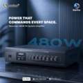QAR 1200,  Secuview 480W PA System Amplifier With 1 Zone