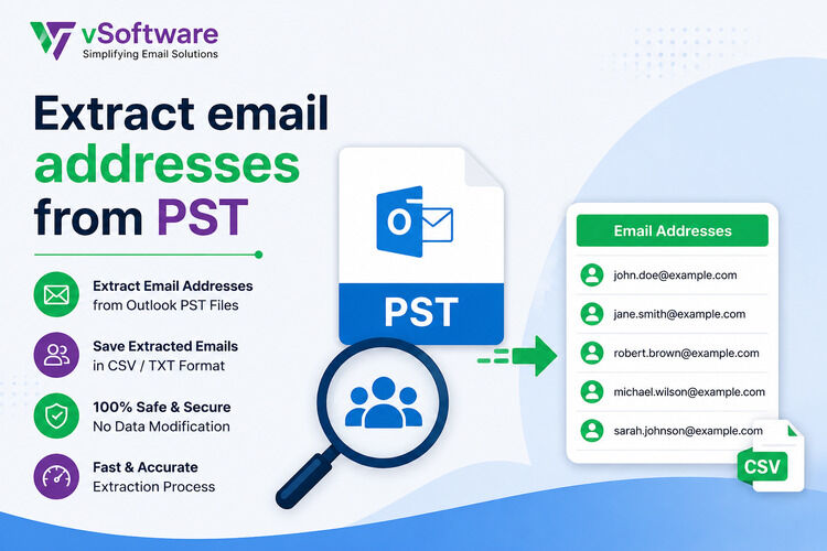 New York, Computer, Easy PST Email Extractor For Outlook Users