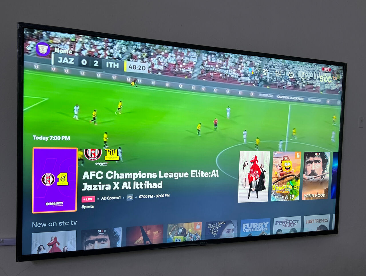 Khobar, Appliances, SAR 499,  58" Impex Smart TV 4K