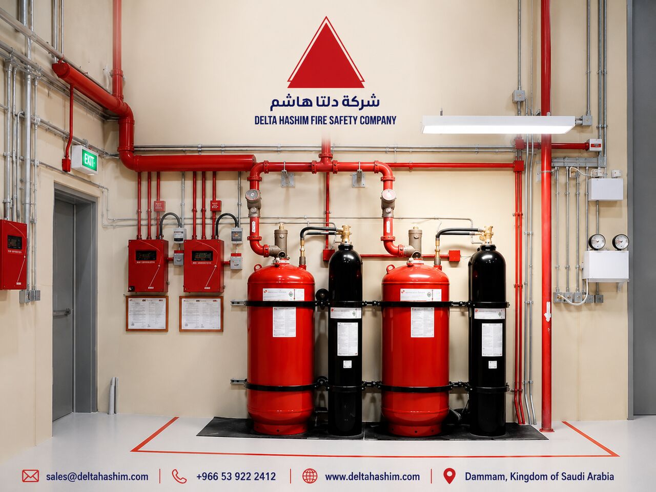 Jubail, Business, Fire Extinguisher Refilling | AMC | Jubail | Fire Sprinkler