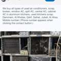 SAR 300,  🔥 WE BUY SCRAP AIR CONDITIONERS! 🔥 ♻️ Do You Have Old, Broken, Or Unused AC? We Are Read