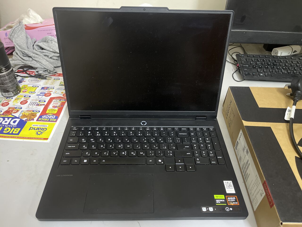 Al Sulaymaniyyah, Computers, SAR 7000,  Lenovo Legion 5 Pro (R9 8940HX/RTX 5060 8GB/ 24GB DDR5/ 1TB Nvme Ssd)