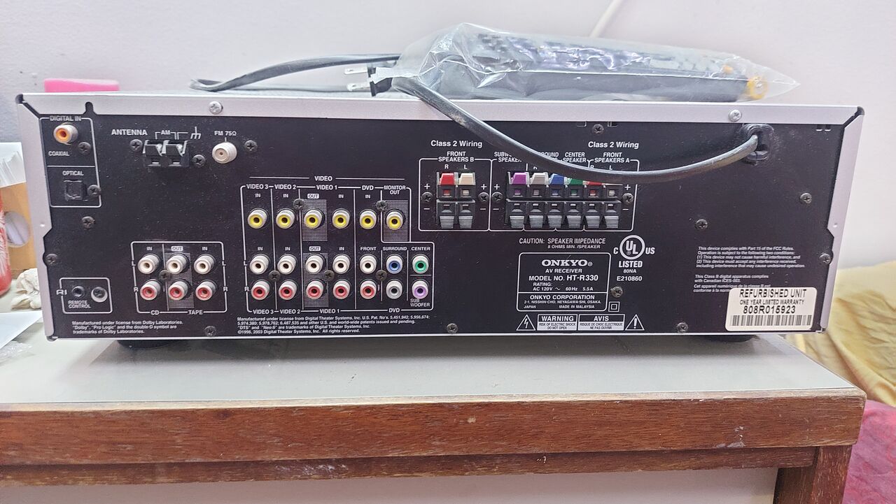 Riyadh, Home Audio, SAR 700,  Onkyo Ht-r330 Home Theater Receiver