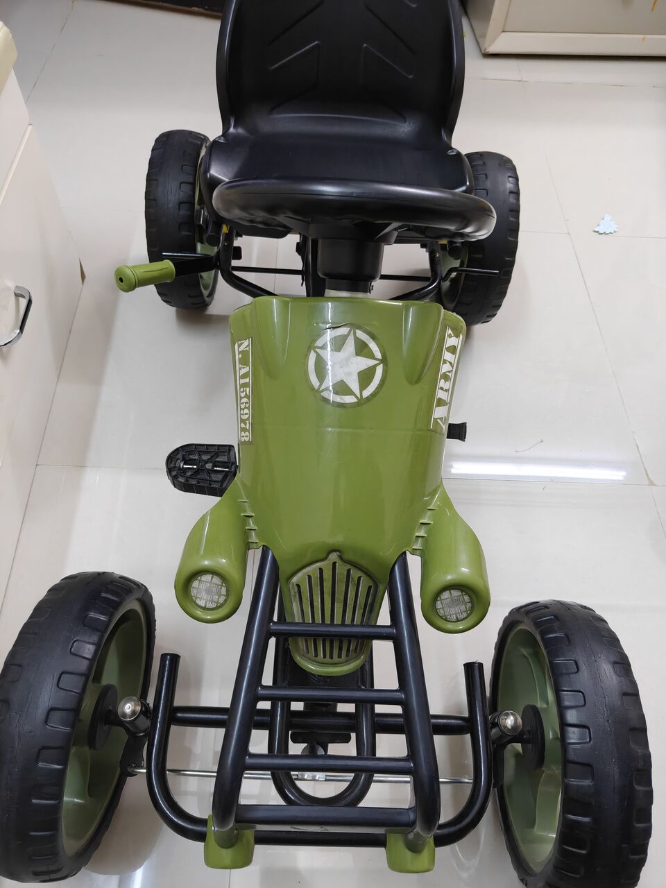 Riyadh, Baby & Kid Stuff, SAR 250,  Kids Pedal Go-Kart / Ride-On Car For Sale &ndash; Less Than 3 Months Old