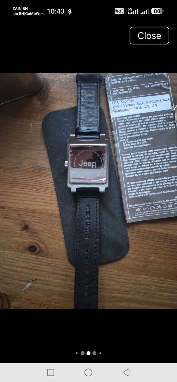 Hidd, Watches, BHD 35,  Jeep Watch Special Edition