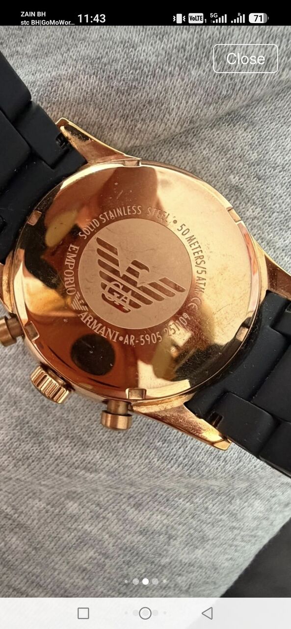 Hidd, Watches, BHD 35,  Authentic Armani Chronograph