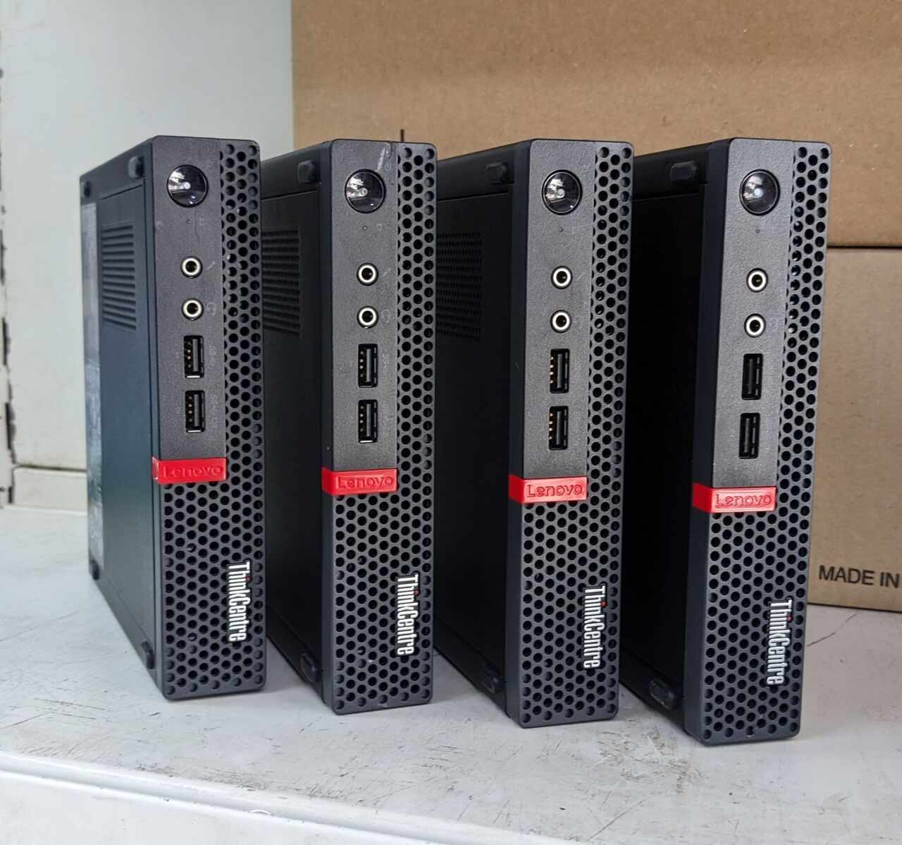 Manama, Computers, BHD 58,  Lenovo Tiny Mini PC AMD 7th Gen RAM 8GB SSD 256GB M.2 AMD Graphics Built-in WIFI Bluetooth