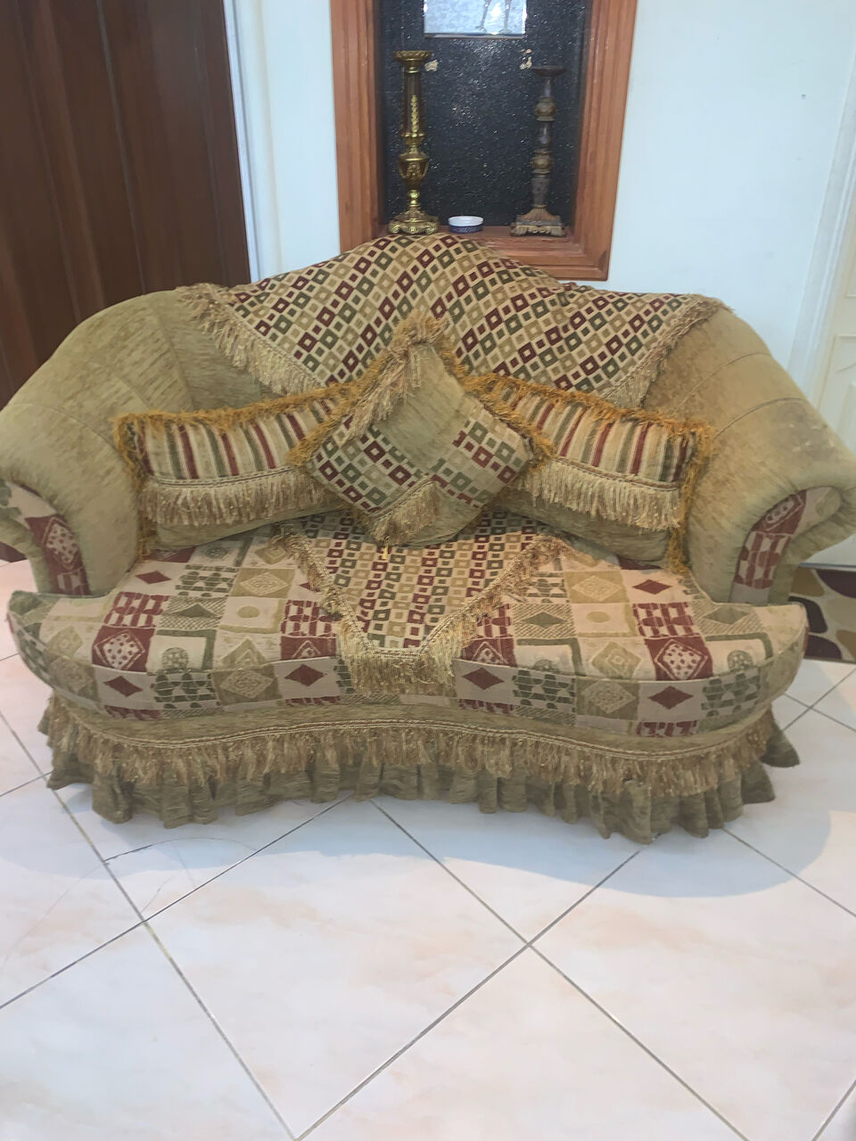 Al Rehab, Household Items, SAR 700,  12 Seater Sofa + 5 Tables