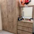 SAR 1400,  Queen Size Bed With Matress, Wardrobe, Dressing Table And Side Table