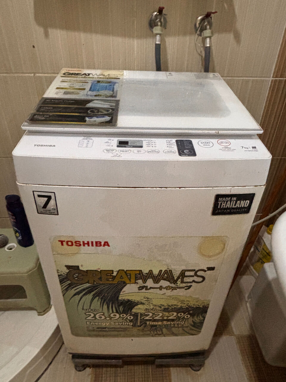 Jeddah, Electronics, SAR 1400,  Fridge And Top Loaded Automatic Washing Machine 7kg