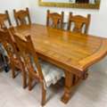 SAR 700,  Six Seater Dining Tables Set Solid Wood