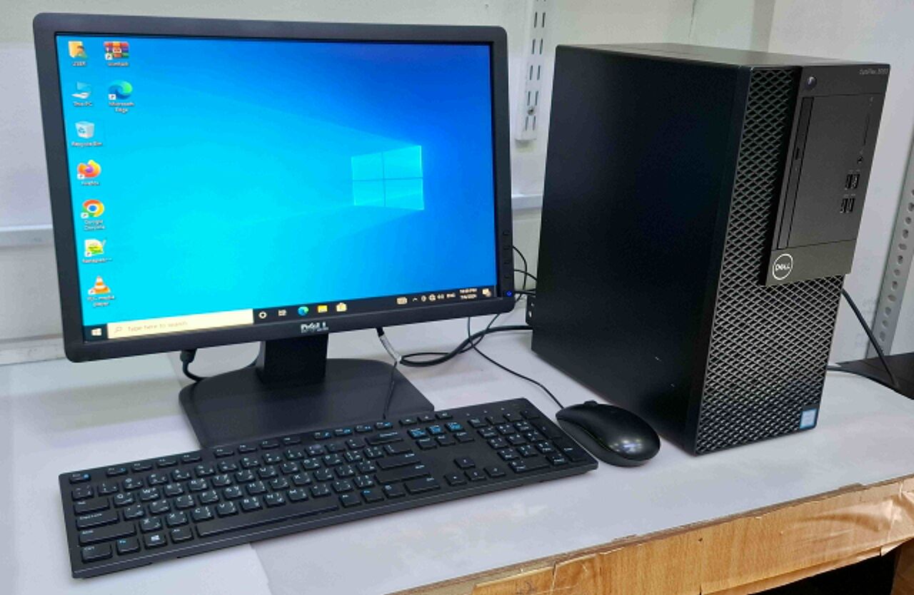 Muharraq, Electronics, BHD 52,  Special Offer DELL Intel Core I5 Computer Full Set DELL 19" HD Monitor 8GB RAM + 256GB SSD
