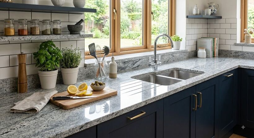 London, Household, Top The Best Grey Granite Worktops For Modern Kitchens