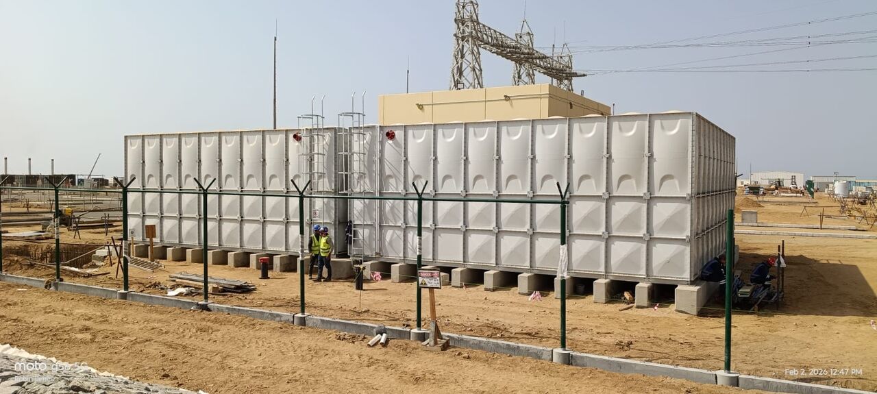 Riyadh, Marketing, GRP HOT PRESSED PANEL TANKS