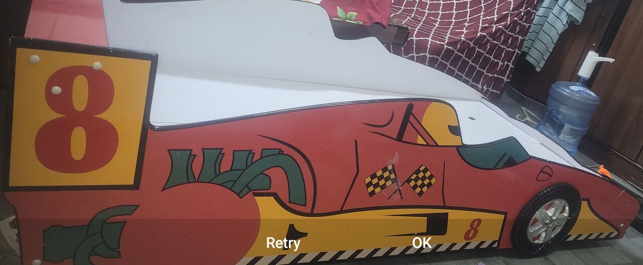 Riyadh, Furniture, SAR 400,  Children Car 🚗 Bed Excellent Condition