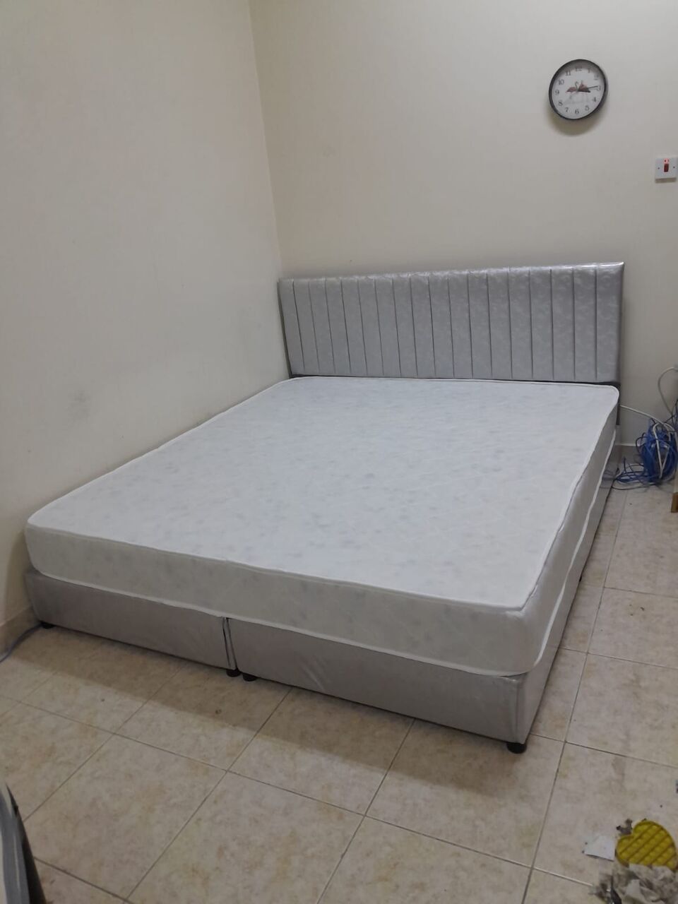 Riyadh, Furniture, SAR 1500,  Bedroom Mattress Wooden Cot Steel Cot Cabinet Window Curtain Rolls