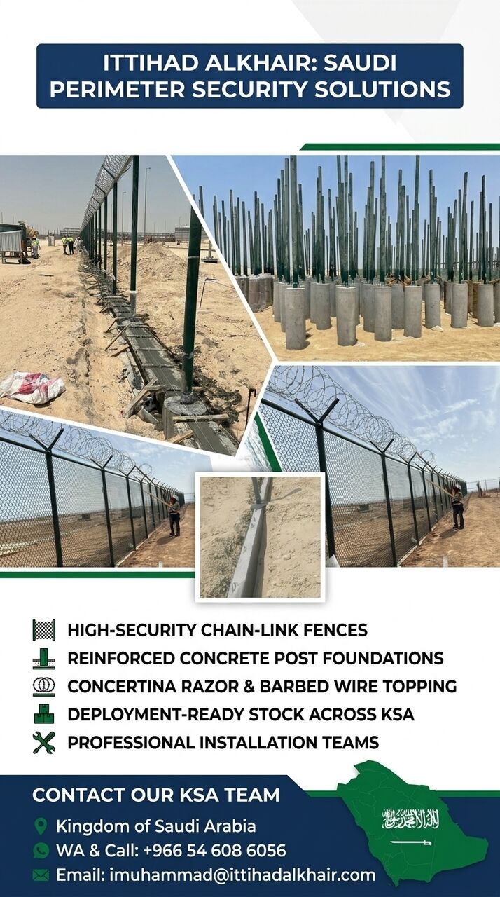 Riyadh, Construction, **PREMIUM PERIMETER SECURITY & FENCING SOLUTIONS**