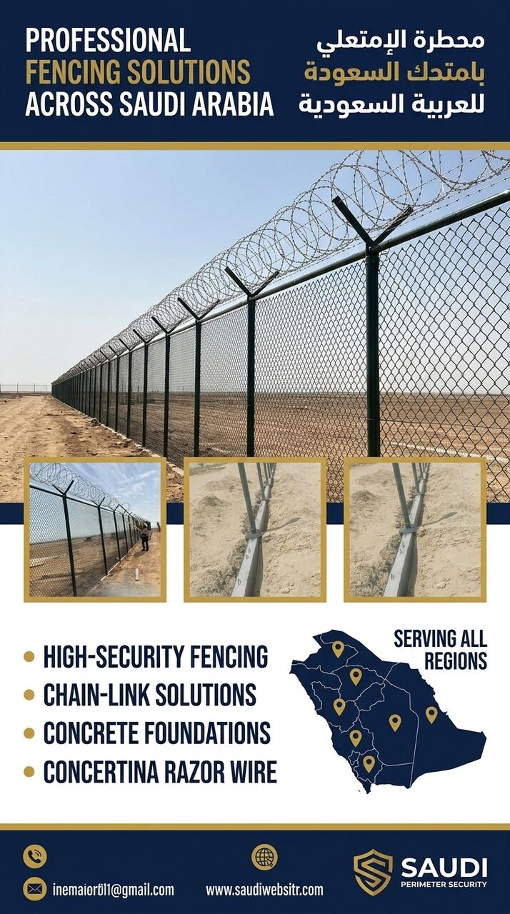 Riyadh, Construction, **PREMIUM PERIMETER SECURITY & FENCING SOLUTIONS**