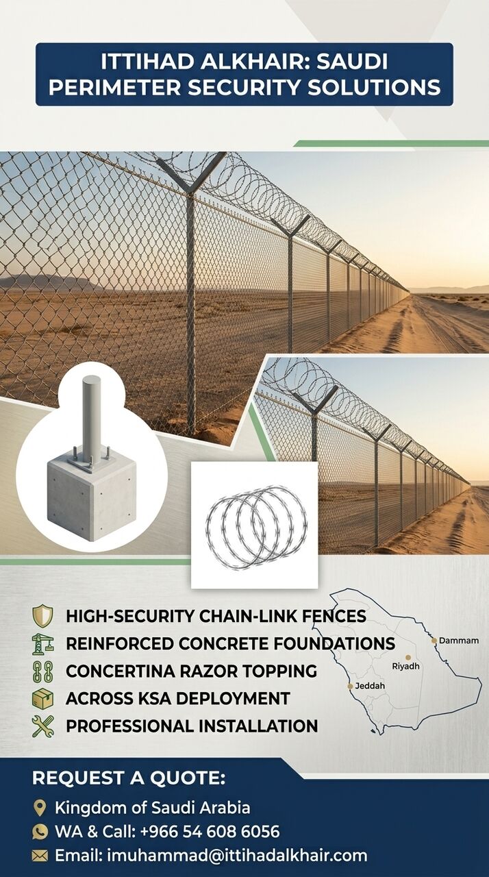 Riyadh, Construction, **PREMIUM PERIMETER SECURITY & FENCING SOLUTIONS**