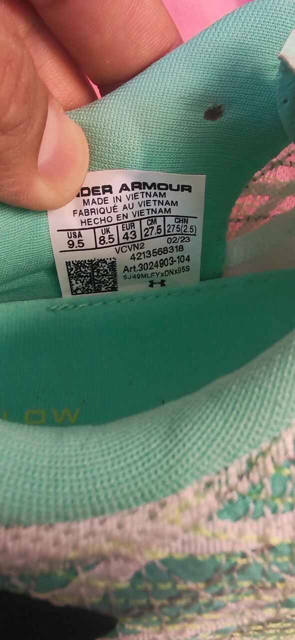 Jeddah, Sporting Goods, SAR 150,  Under Armour Shoes Size 43