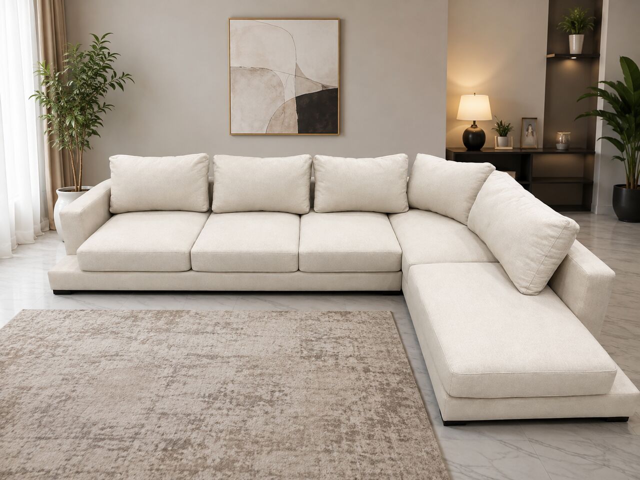 Al Khobar Al Shamalia, Furniture, SAR 400,  L Shaped 5 Seater Sofa