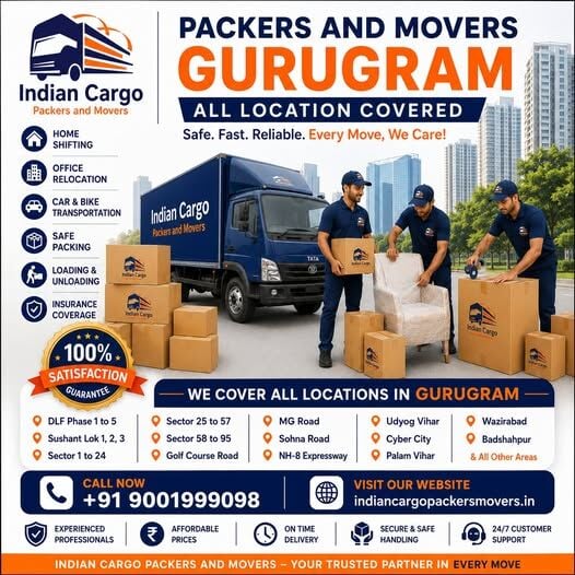 Gurugram, Logistics, Packers And Movers Sector 43 Gurugram
