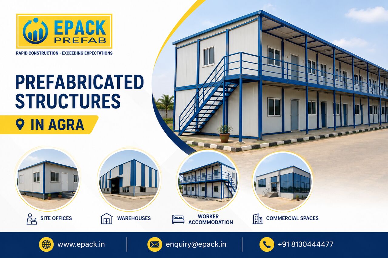 Greater Noida, Construction, Prefabricated Structures In Agra For Practical Building Requirements